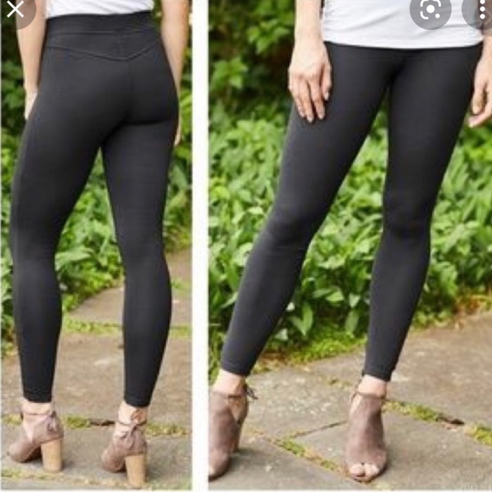 Matilda Jane Black Sandy Pants Ankle Length Leggings; Women's XS